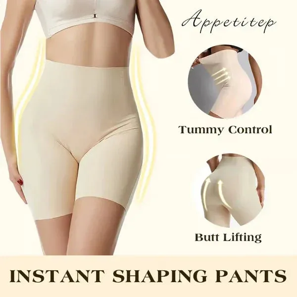 4-in-1 Shaper - Quick Slim Shape Wear Tummy, Back, Thighs, Hips - Black