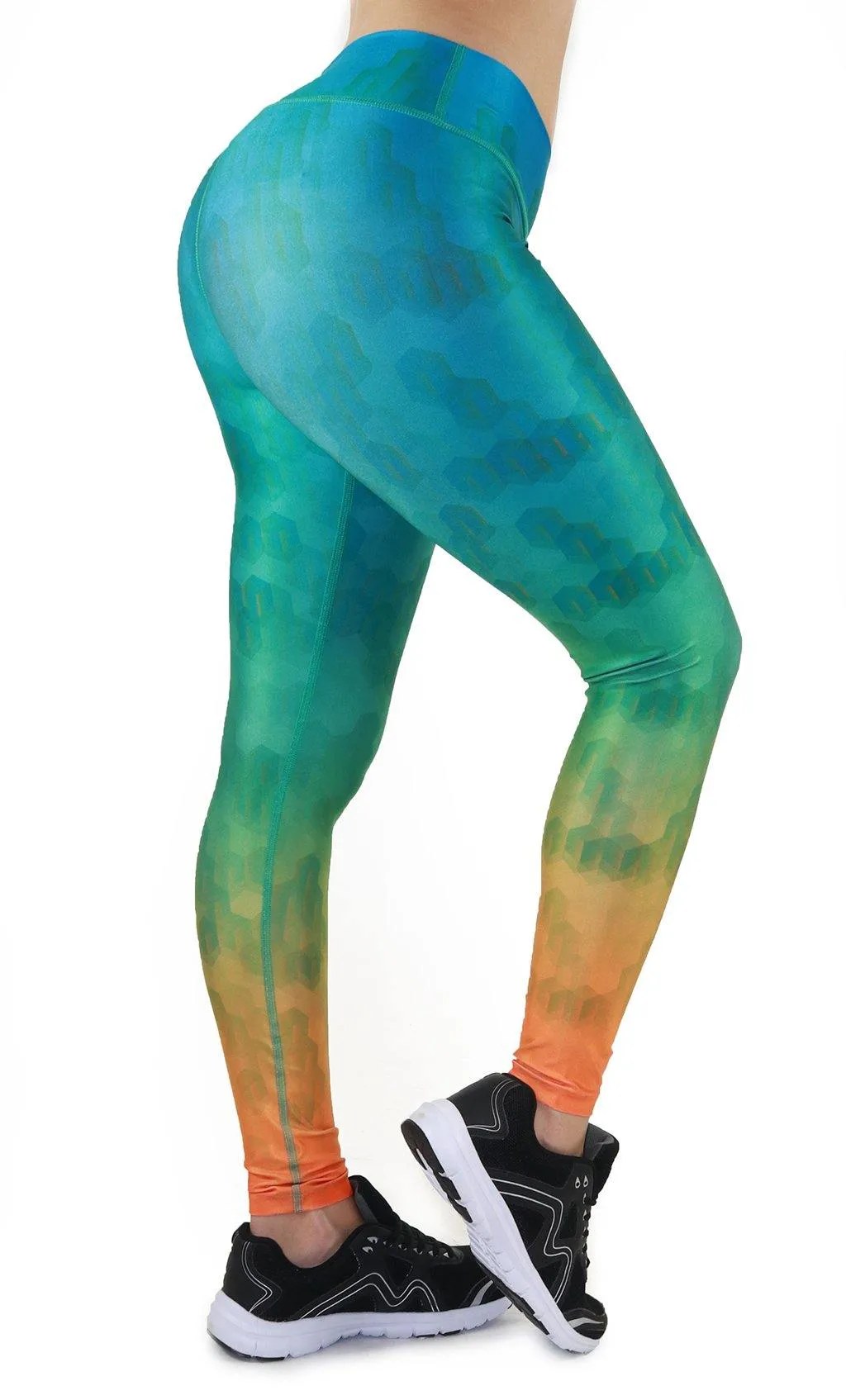 9016 Maripily Women Activewear Print Legging