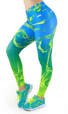 9017 Maripily Women Activewear Print Legging
