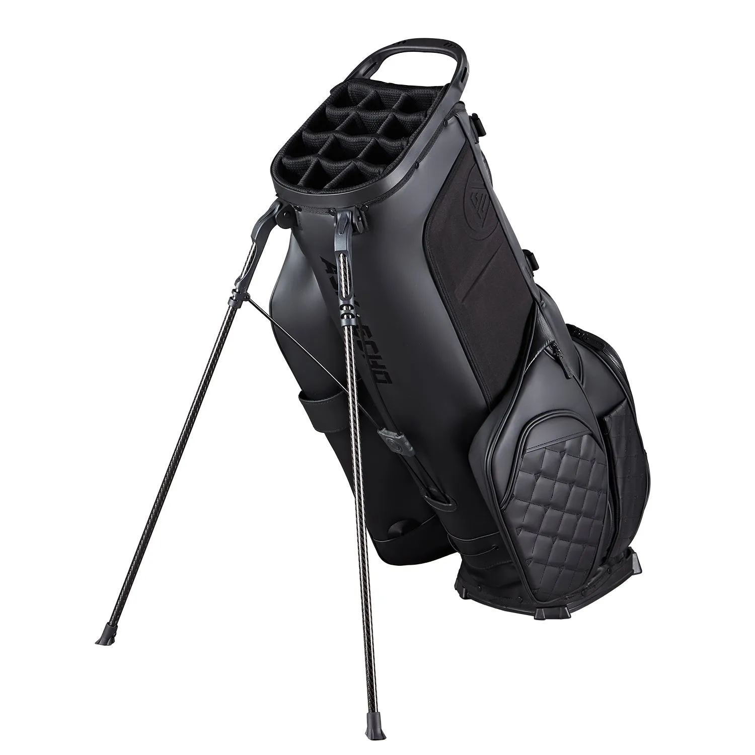 Ask Echo Golf Prestige-14 Way Full Length Hybrid Stand Bag / Black