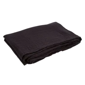 Autumn Paris Nappe Muslin Tablecloth Black