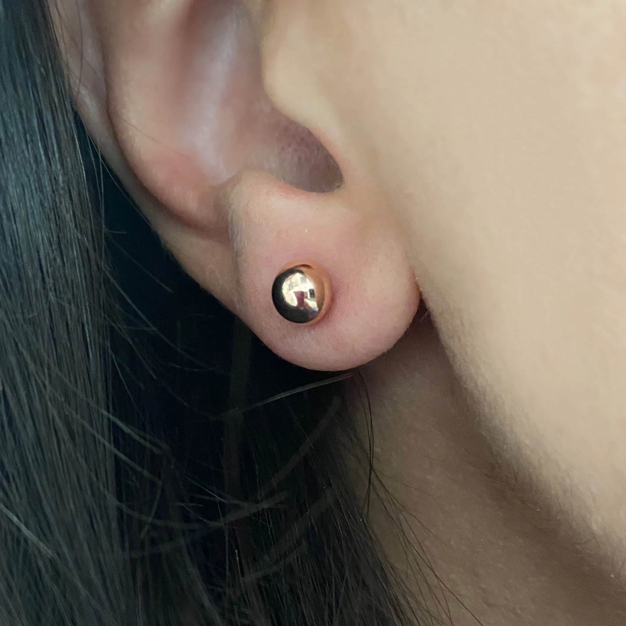 Ball Earrings without stones