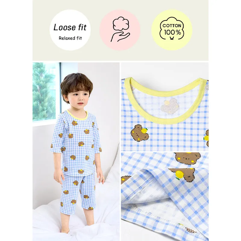 Blue Bear Face 3/4 Set 2504U14