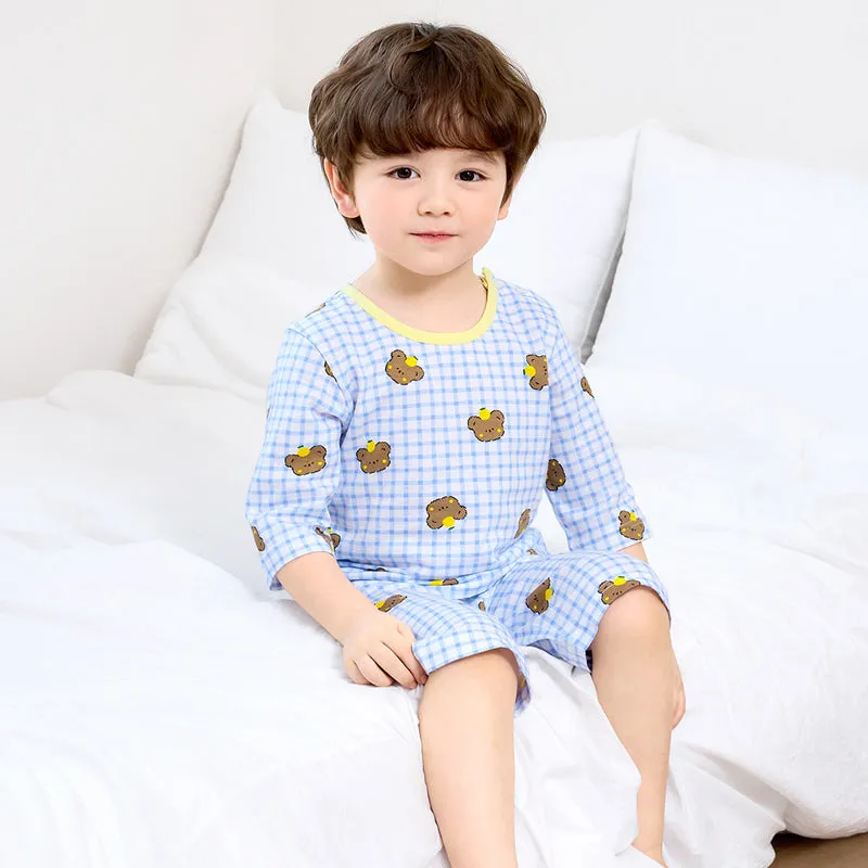 Blue Bear Face 3/4 Set 2504U14