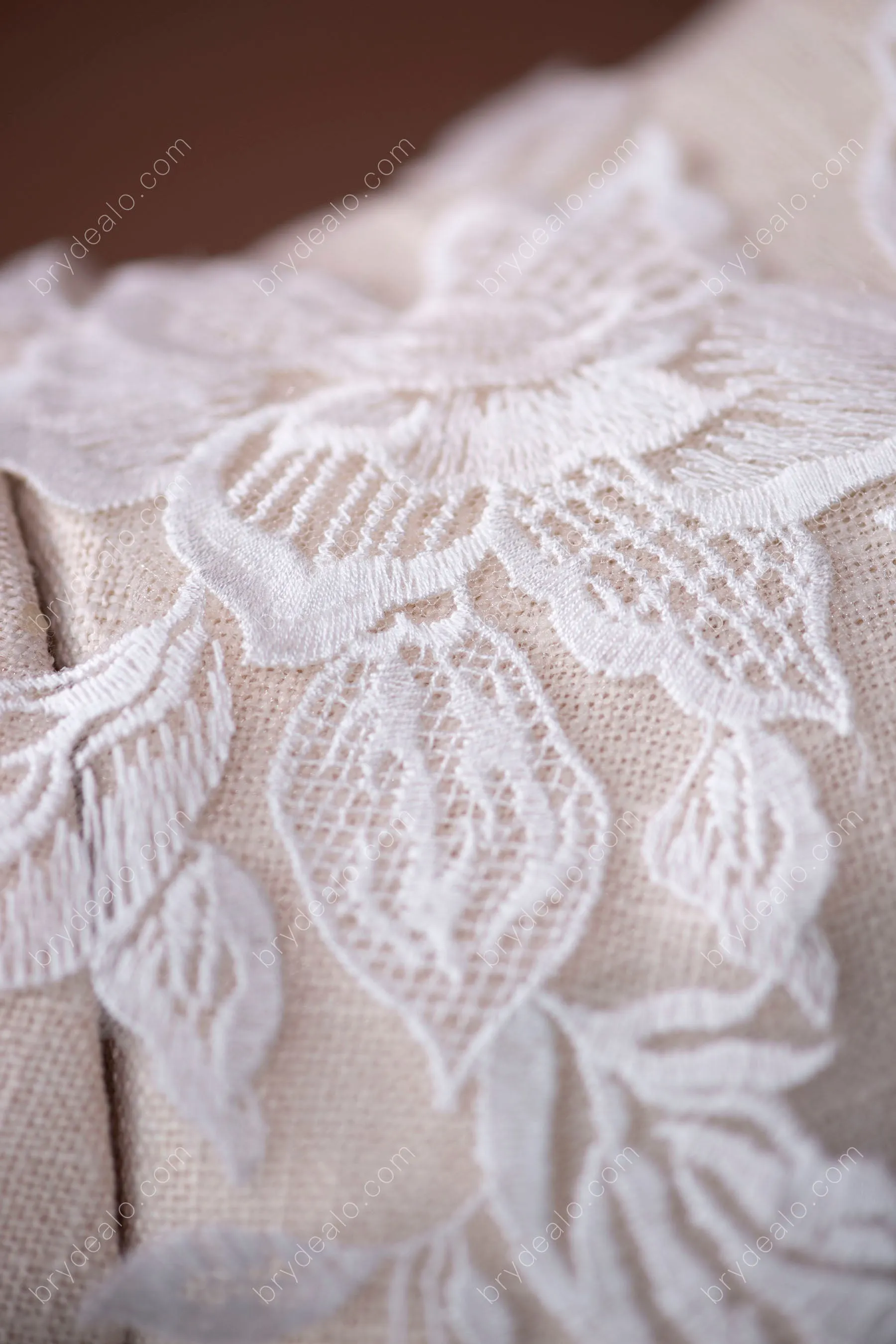 Botanic Embroidery Lace Applique for Wholesale