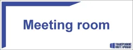 Door Sign - Meeting Room