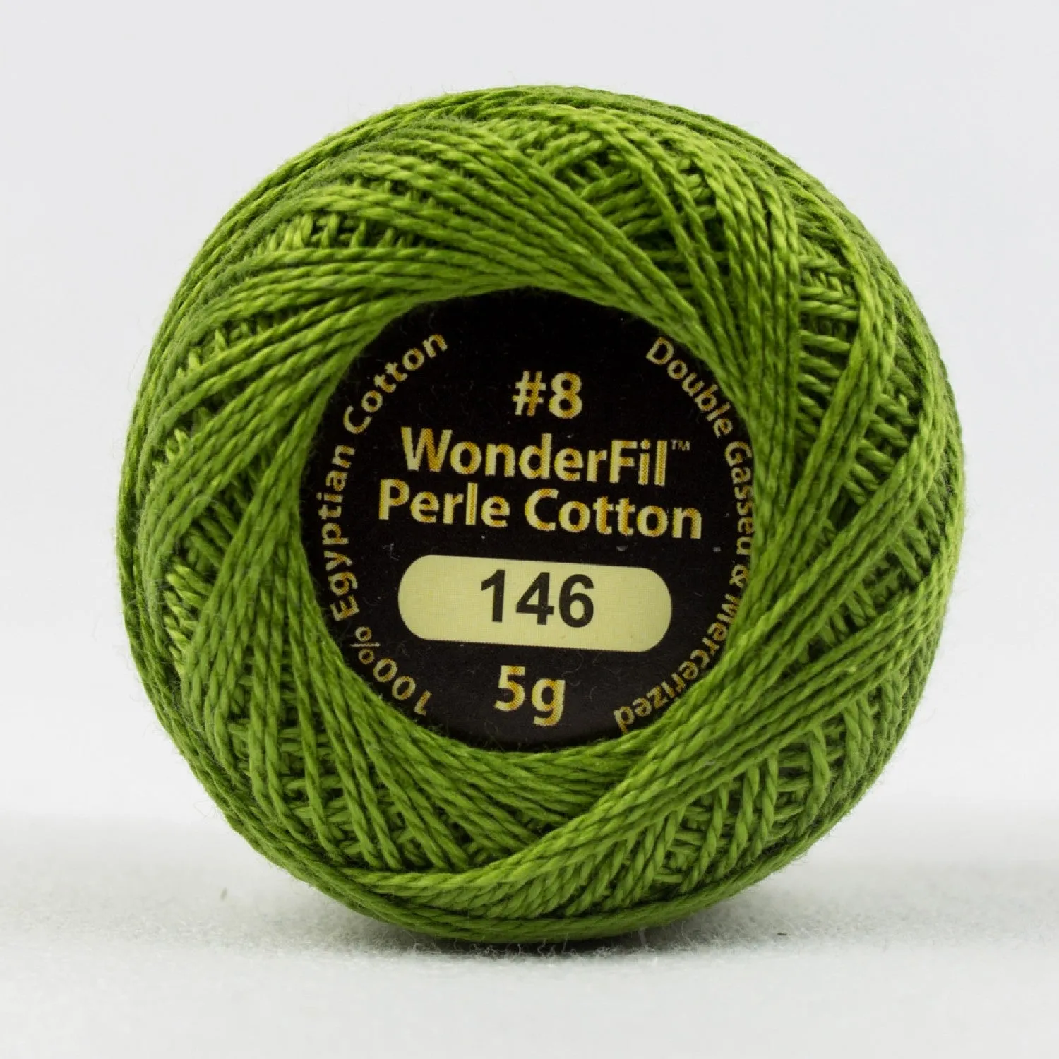 Eleganza #8 Perle Cotton by WonderFil | EL5G-146 Tart Capers | 5 grams