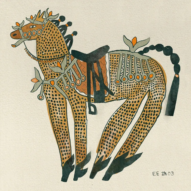 Enikő Eged - Scythian spotted horse