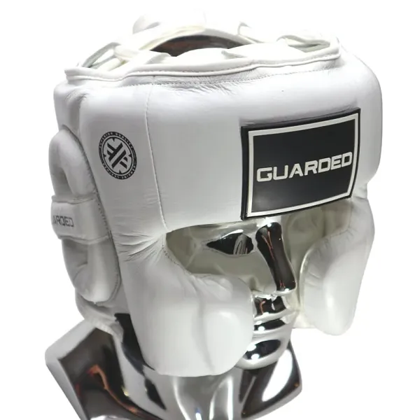 Guarded Combat Boxing Headgear White