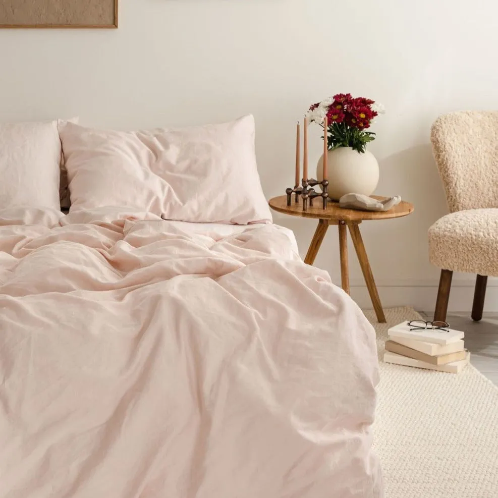 Hero Cotton Fitted Sheet - Rose Pink