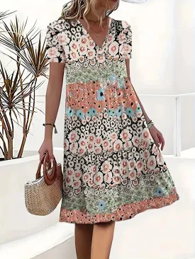 Lylah | Timeless Floral Midi Dress