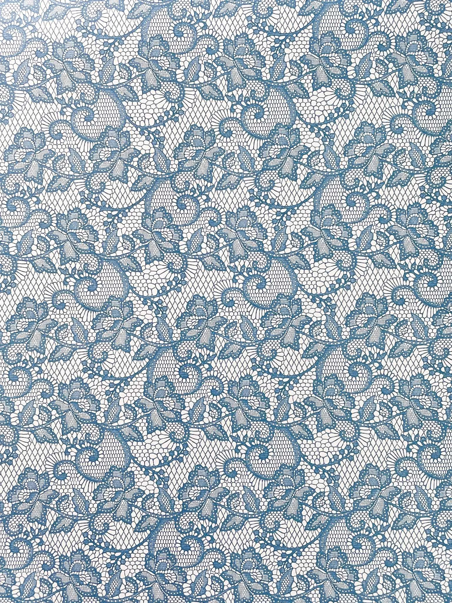 Margot Lace Paper Navy