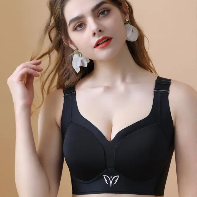 OCW Bras Seamless Full Coverage Wireless Lined Plus Size
