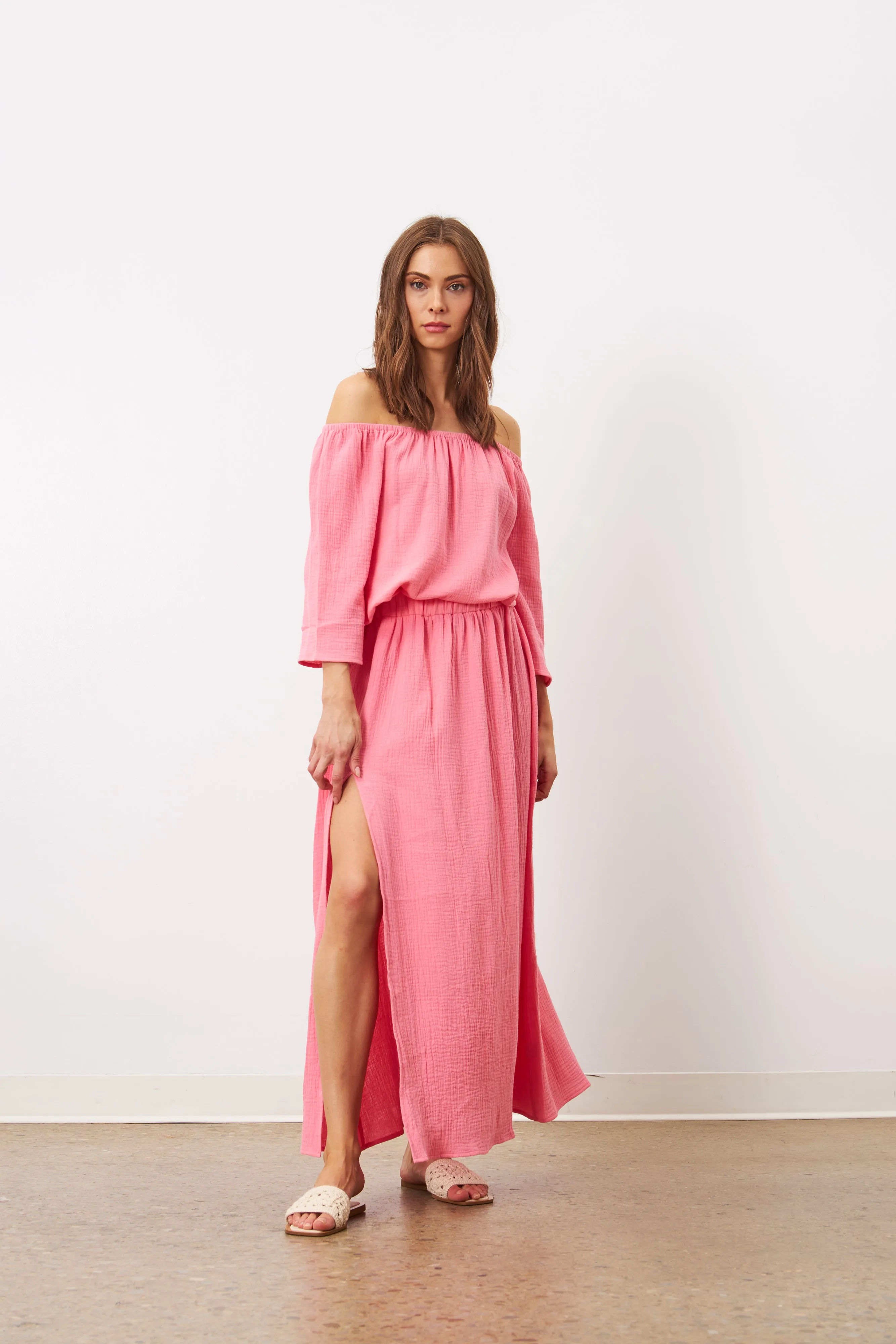 Pearl Skirt - Spicy Paloma