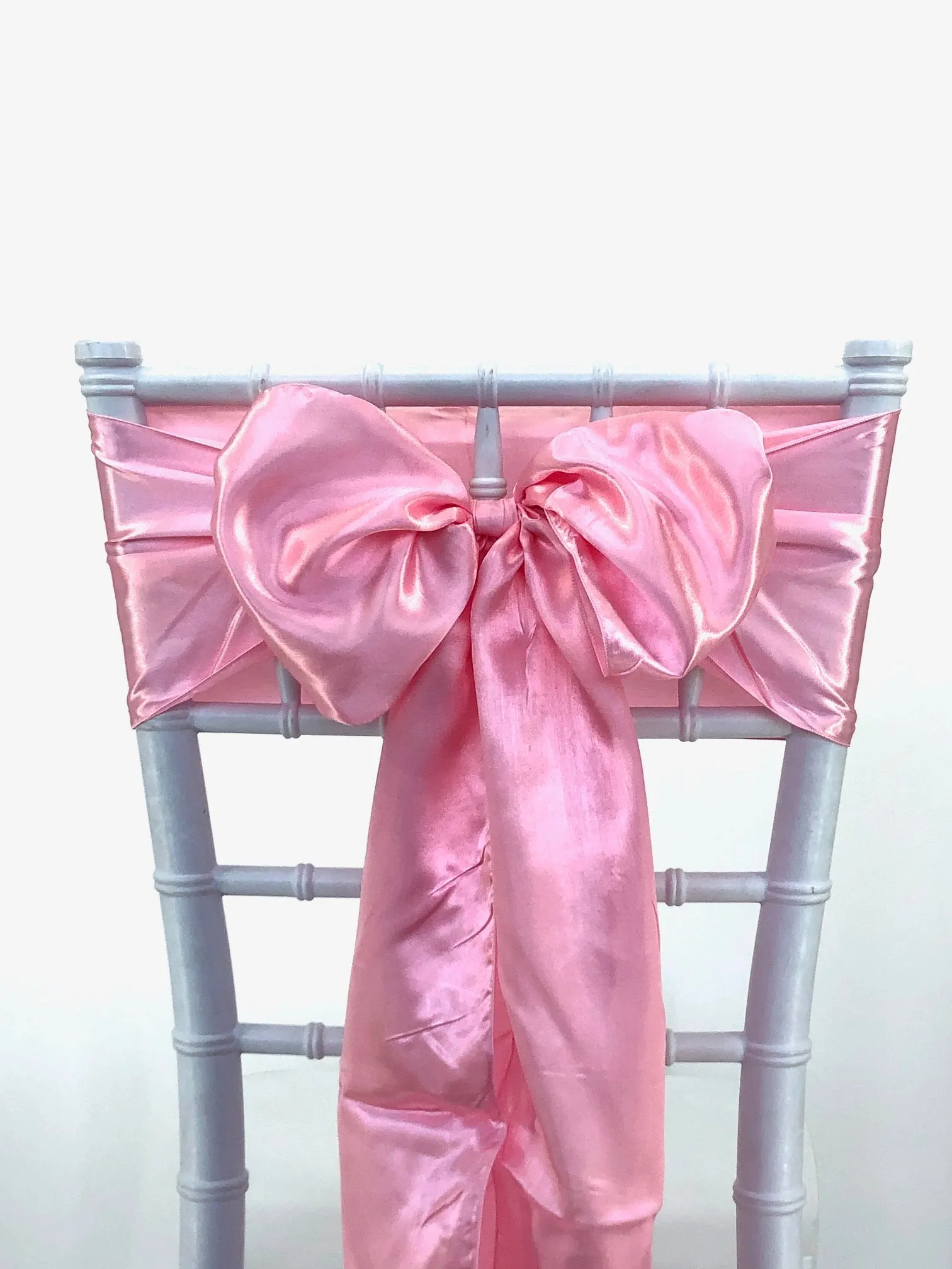 Pink Satin Sashes