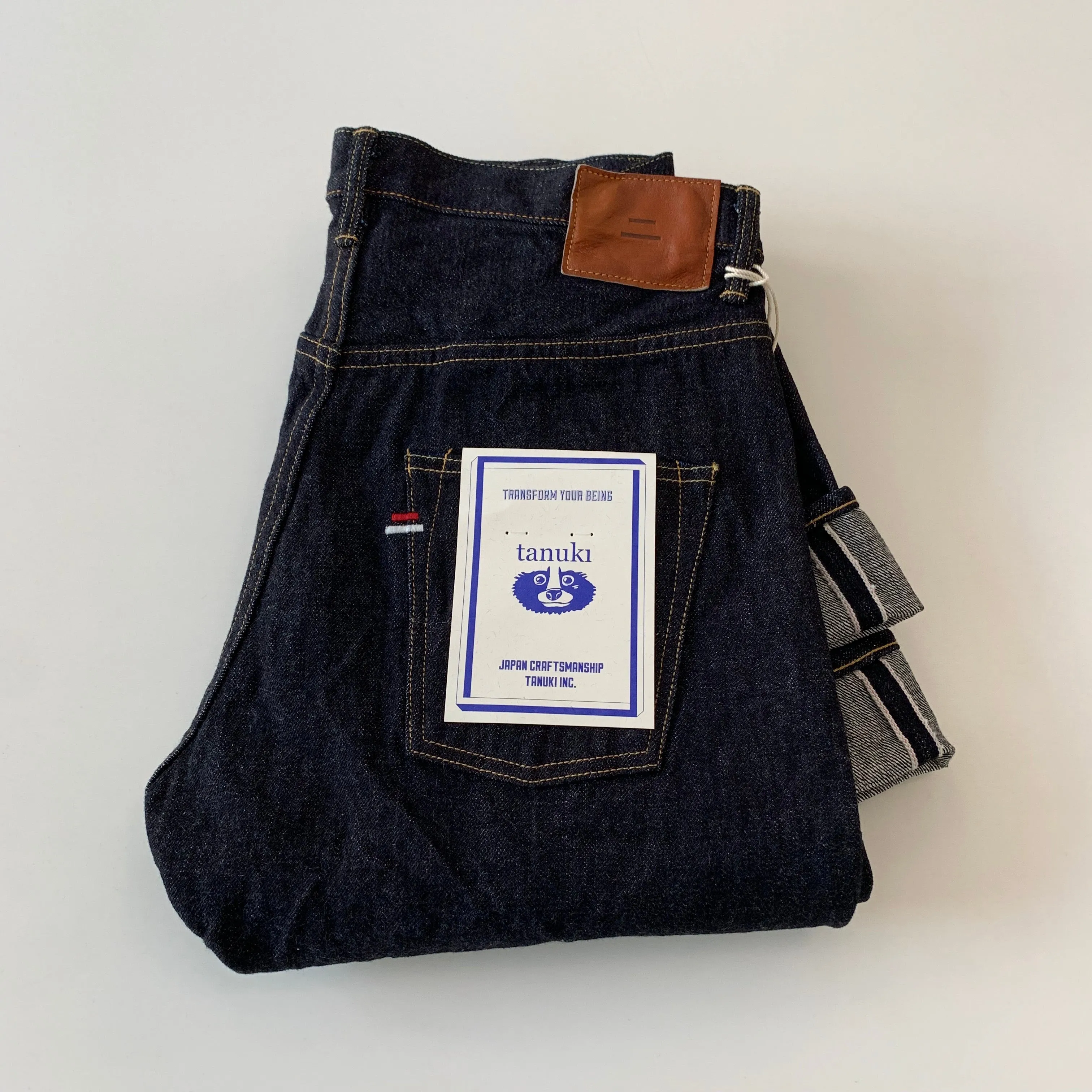 RHT "Retro" High Rise Tapered 15oz Selvedge Jeans