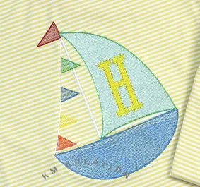 Sailboat Sketch**DESIGN ONLY**