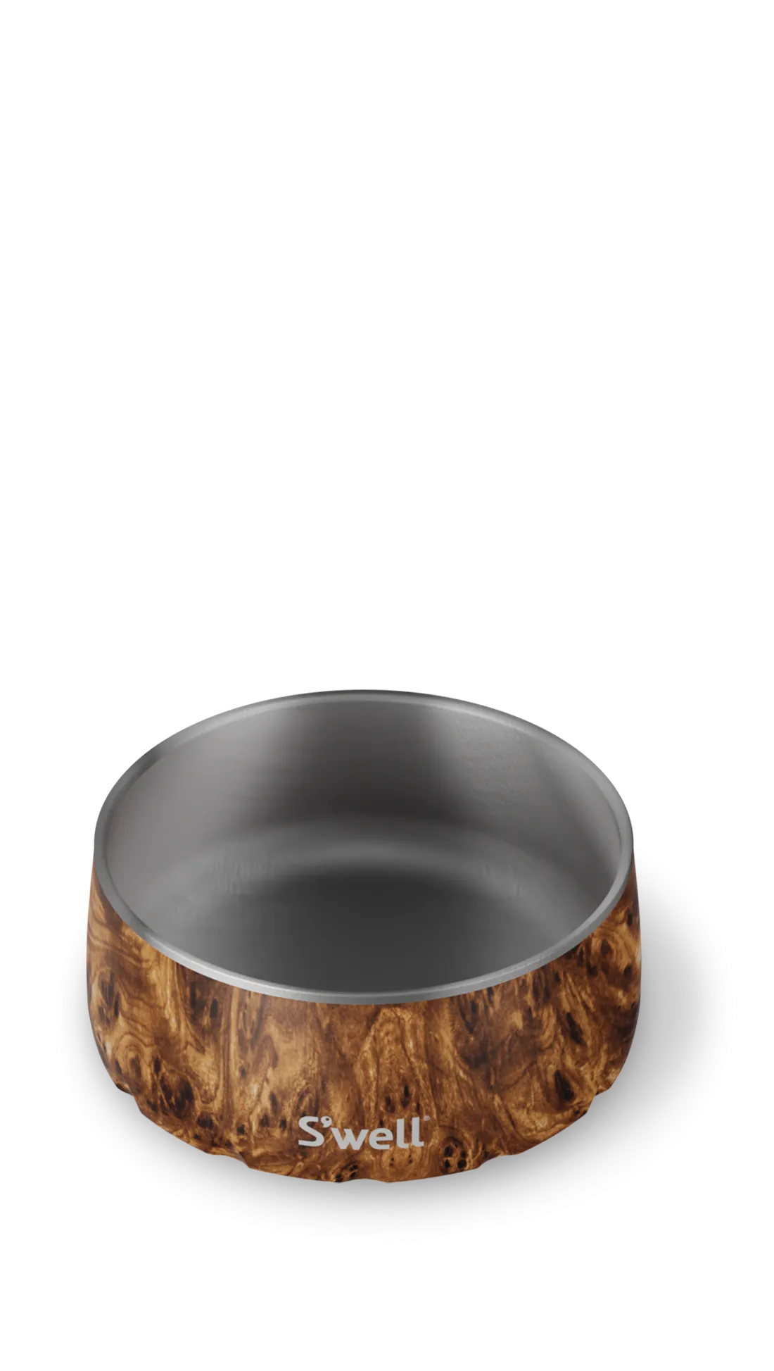 Teakwood Dog Bowl (Two Sizes - 16oz & 32 oz)