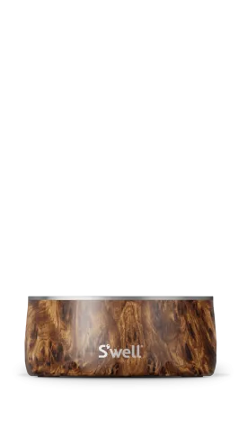 Teakwood Dog Bowl (Two Sizes - 16oz & 32 oz)