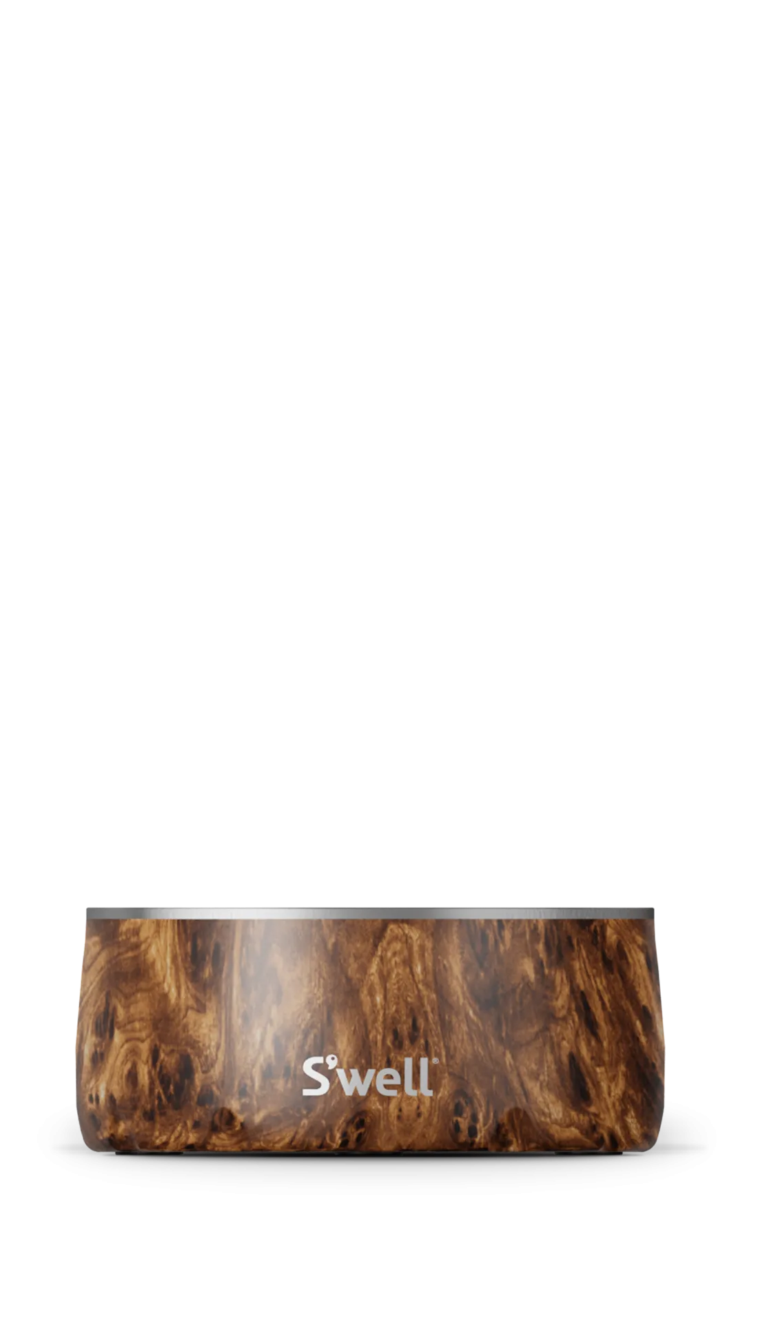 Teakwood Dog Bowl (Two Sizes - 16oz & 32 oz)