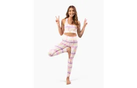 Women’s Activewear Set in Sunset Tie Dye